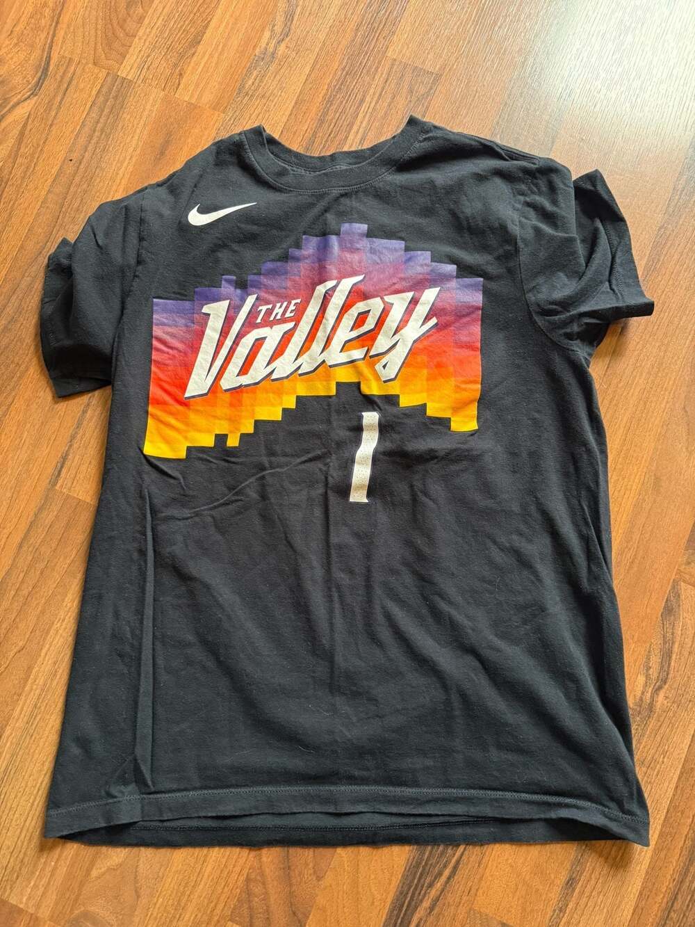 Nike Phoenix Suns Devin Booker 'The Valley' City Edition T-Shirt Jersey